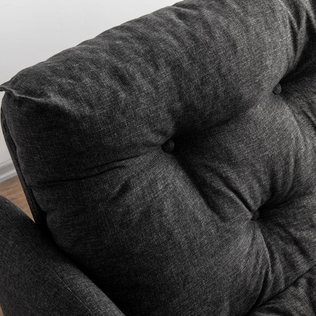 3-seater sofa bed Renge dark gray