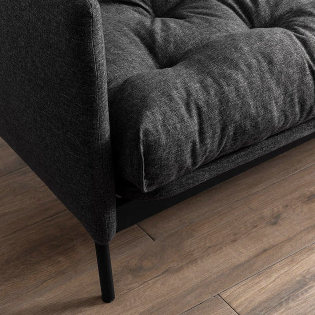 3-seater sofa bed Renge dark gray