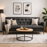 3-seater sofa bed Renge dark gray
