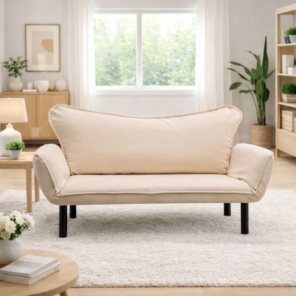 2-seater sofa bed Chatto cream