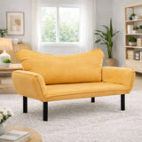 2-seater sofa bed Chatto Mustard