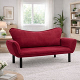 2-seater sofa bed Chatto Maroon
