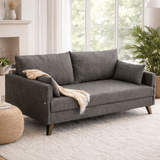3-seater sofa bed Bella Anthracite