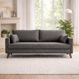 3-seater sofa bed Bella Anthracite