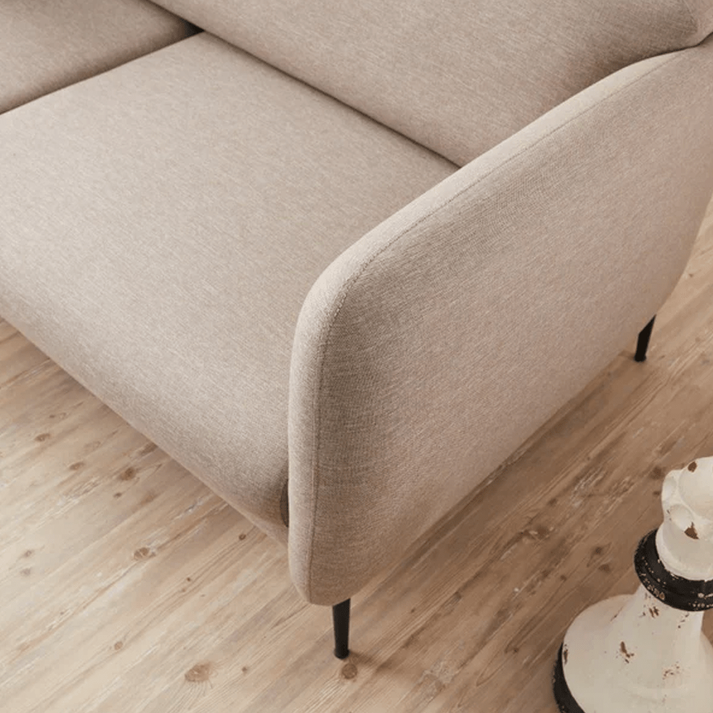 3-seater sofa bed Venus cream