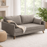 3-seater sofa bed Bella Bruin