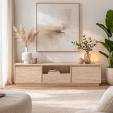 TV Cabinet Beige Melamine Flare 42x160x29.5 cm 