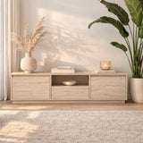 TV Cabinet Beige Melamine Flare 42x160x29.5 cm 