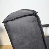 Tiger Industrial Leather Armchair Anthracite