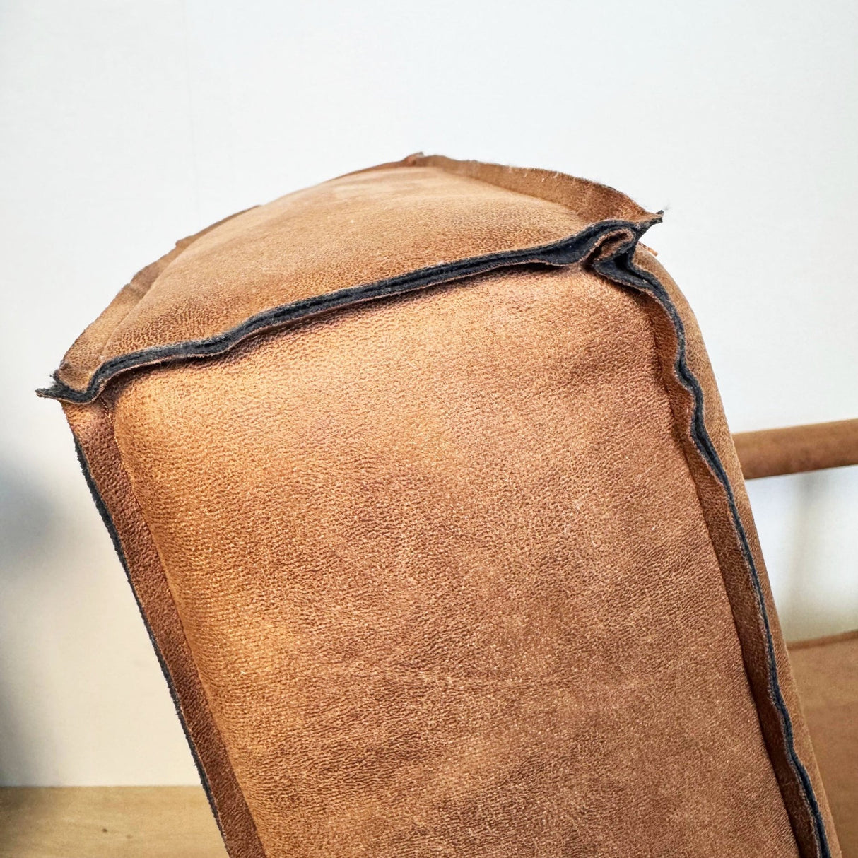 Tiger Industrial Leather Armchair Cognac