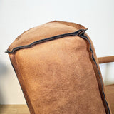 Tiger Industrial Leather Armchair Cognac