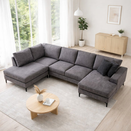 You Corner Sofa Left Porto Anthracite 