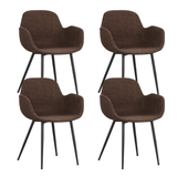 Dining Chair with Bowl-Shaped Seat Mick Brown