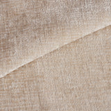 Set of 4 Scandinavian Dining Chairs Beige Chenille Fabric Swift - Without Armrests 