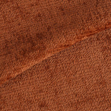 Set of 4 Scandinavian Dining Chairs Swift – Terracotta Chenille