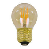 Light source LED filament Bol Ø4.5 amber-colored