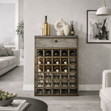 Wine cabinet Ferre Metal Antique Bronze