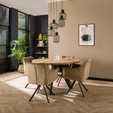 Hanging lamp Hannes DH Interior Charcoal LxWxH 51x51x19 Metal Atmospheric photo in situation