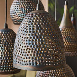 Hanging lamp Kristin DH Interior Brown LxWxH 91x45x36 Black brown Atmosphere photo detail