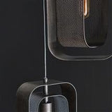 Hanging lamp Jeff DH Interior Black Metal Atmospheric photo detail