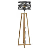 Vloerlamp Twist DH Interior Grijs LxBxH 113x48x47 Slate grey Witfoto vooraanzicht