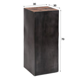 Flower column Crosby DH Interior Hardwood LxWxH 74x33x33 Hardwood White photo size indication