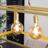 Hanging lamp Aiden Dimehouse Gold LxWxH 105x41x36 Metal Atmospheric photo detail