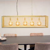 Hanglamp Duncan Dimehouse Goud LxBxH 125x41x36 Metaal Sfeerfoto vooraanzicht