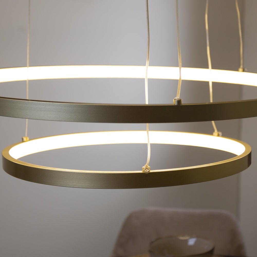Hanging lamp Elaine Gold Dimehouse Gold LxWxH 56x56x12 Metal Atmosphere photo different