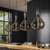 Hanging lamp Karen DH Interior Black LxWxH 102x58x39 Metal Atmospheric photo diagonal front view