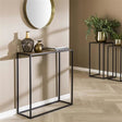 Dressing table Lizzy DH Interior Bronze LxWxH 82x80x30 Bronze Atmospheric photo diagonal front view