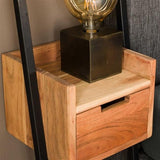 Bedside table Vanessa DH Interior Acacia LxWxH 140x30x25 Acacia wood Ambient photo detail