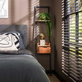 Bedside table Vanessa DH Interior Acacia LxWxH 140x30x25 Acacia wood Ambient photo front view