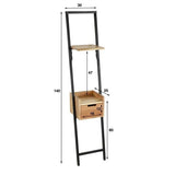 Bedside table Vanessa DH Interior Acacia LxWxH 140x30x25 Acacia wood White photo size indication