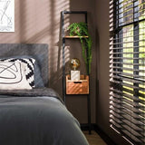 Bedside table Vanessa DH Interior Acacia LxWxH 140x30x25 Acacia wood Ambient photo front view