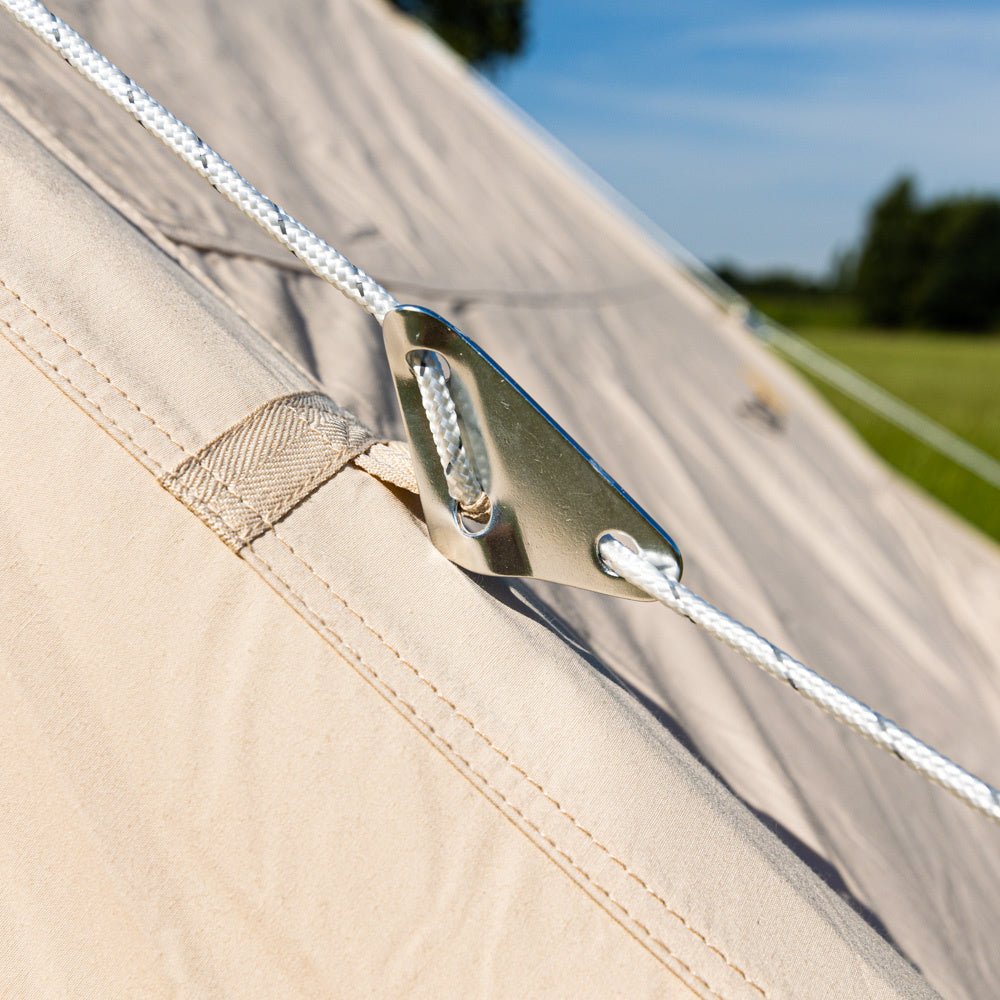 Tent Four person Inflatable Beige 300x200x210 cm Dimehouse Beige LxWxH 75x48x38 Cotton Atmospheric photo detail