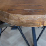 Dining table Lennon Dimehouse Brown LxWxH 203x110x10 Mango wood Atmospheric photo detail