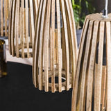 Hanging lamp Elias DH Interior Mango LxWxH 140x42x20 Mango wood Atmospheric photo detail