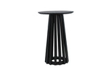 Coffee table Rory Black Dimehouse Black LxWxH 62x45x45 Acacia wood White photo front view