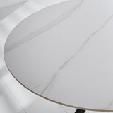 Dining table Yuna White Dimehouse White LxWxH 111x111x11 Sintered stone Atmospheric photo detail