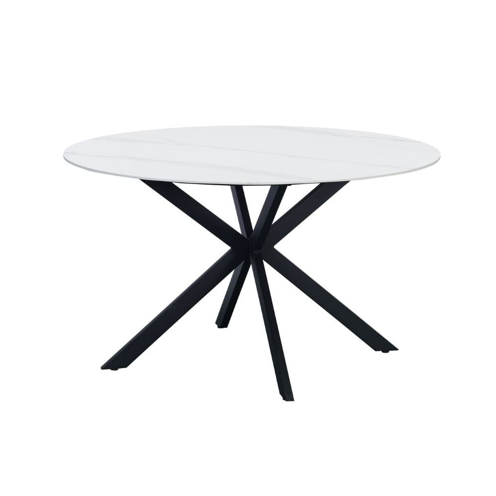 Dining table Yuna White Dimehouse White LxWxH 114x77x9 Sintered stone White photo front view