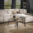 Coffee table Betty DH Interior Bronze LxWxH 65x55x16 Bronze Atmospheric photo diagonal front view