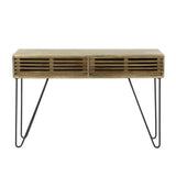 Dressing table Hans DH Interior Mango LxWxH 126x27x26 Mango wood White photo front view