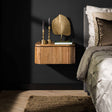 Bedside table Maria DH Interior Mango LxWxH 51x47x27 Mango wood Atmospheric photo front view